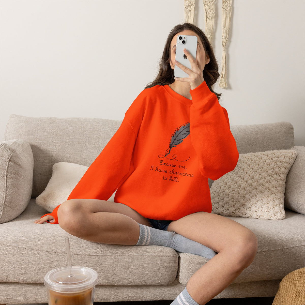 Excuse Me Crewneck