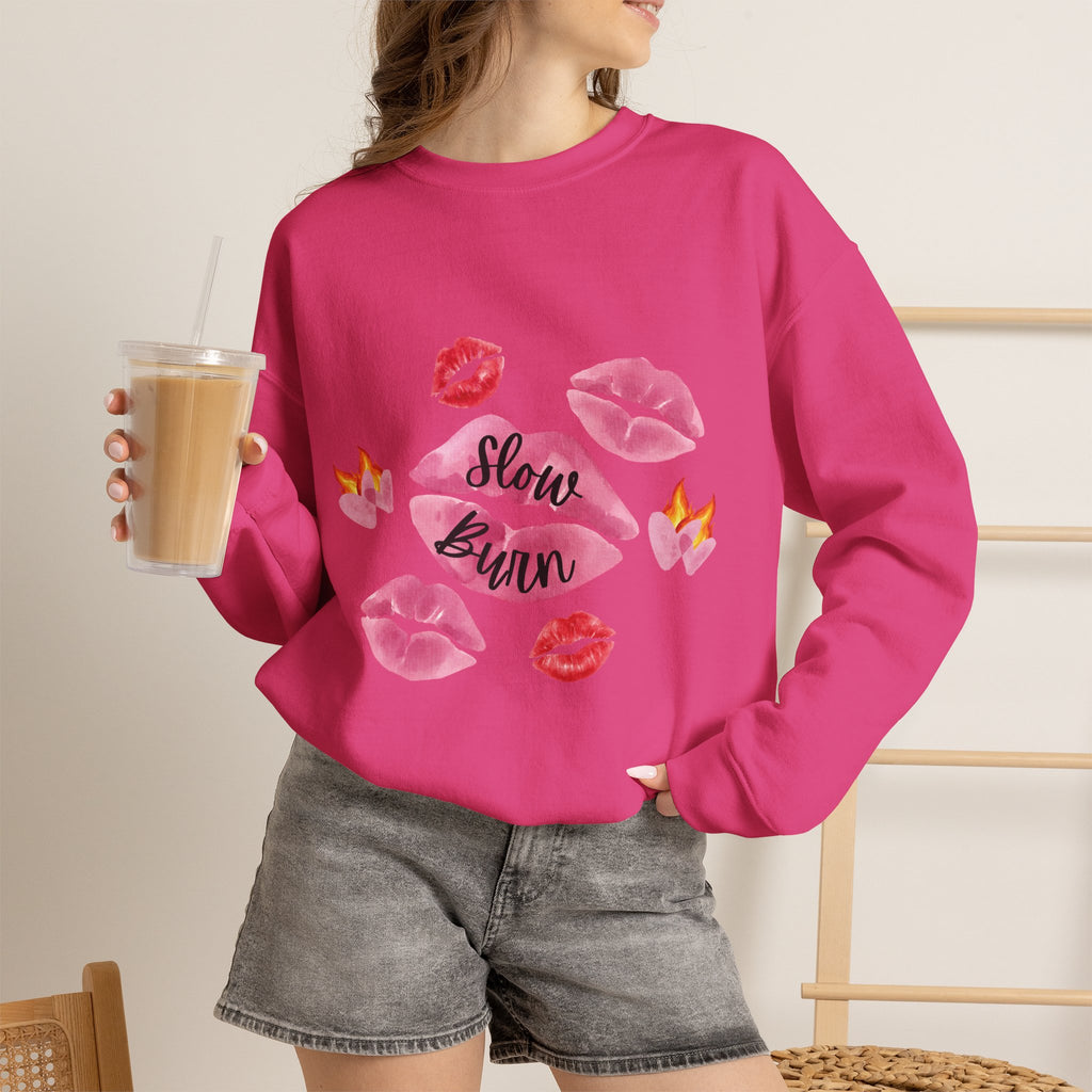 Kiss “Slow Burn” Trope Crewneck