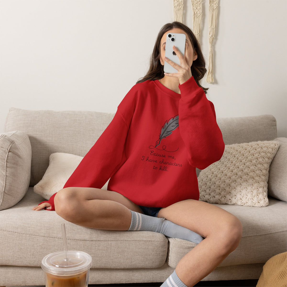 Excuse Me Crewneck