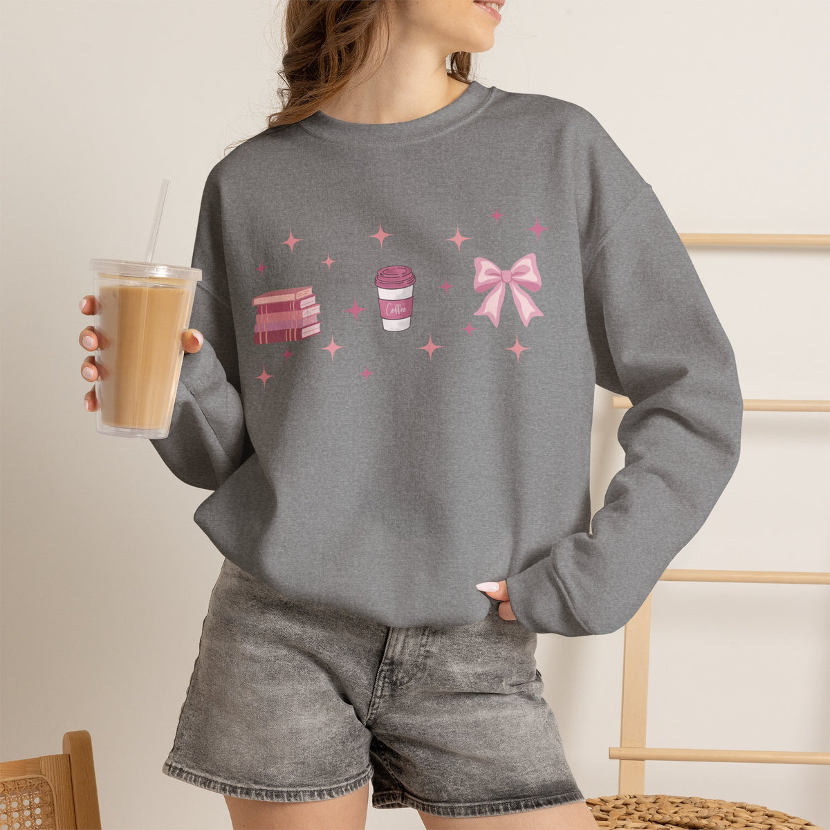 Pink Starlight Crewneck