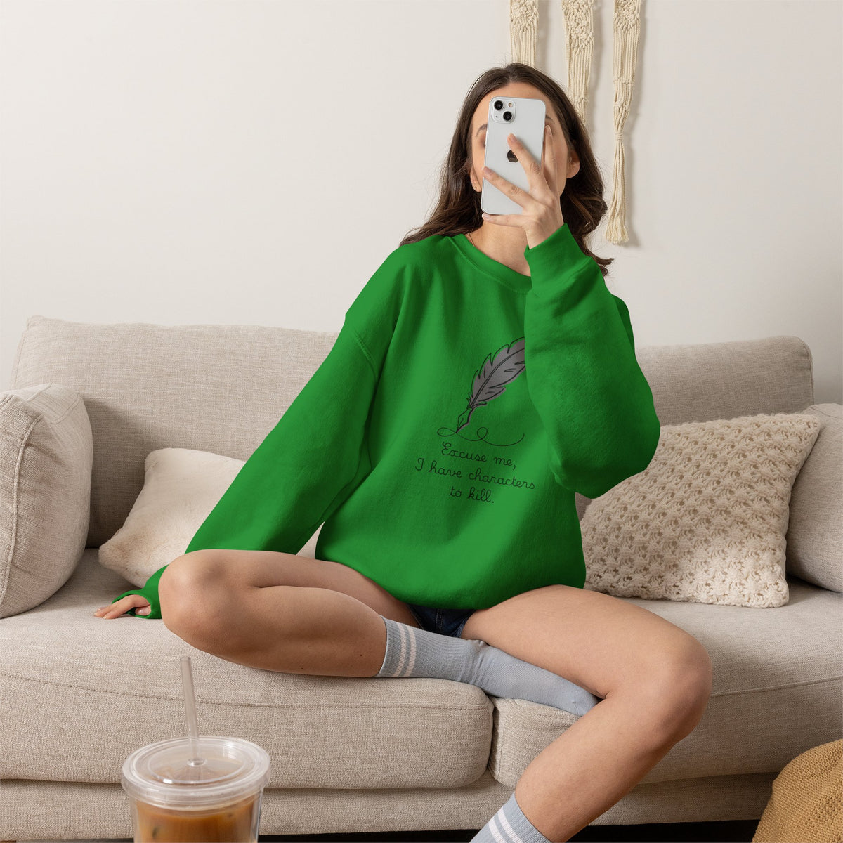 Excuse Me Crewneck