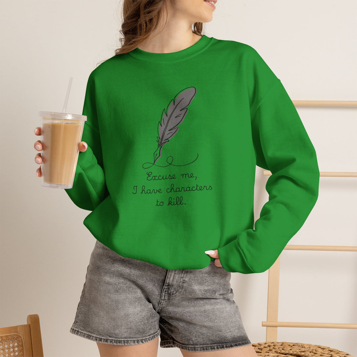 Excuse Me Crewneck