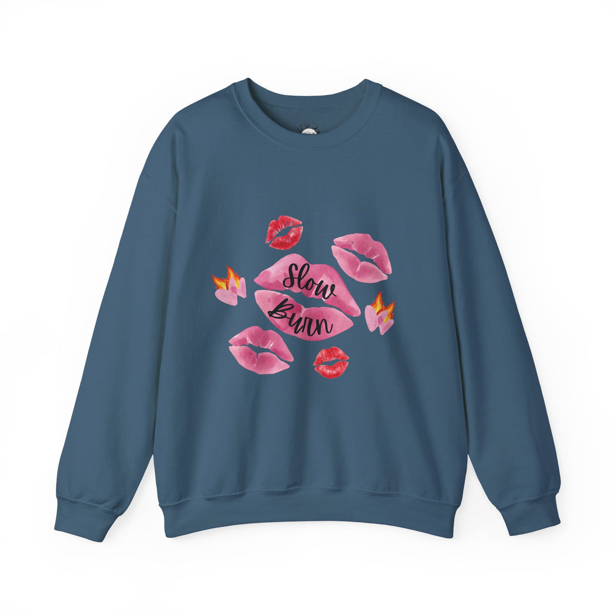 Kiss “Slow Burn” Trope Crewneck