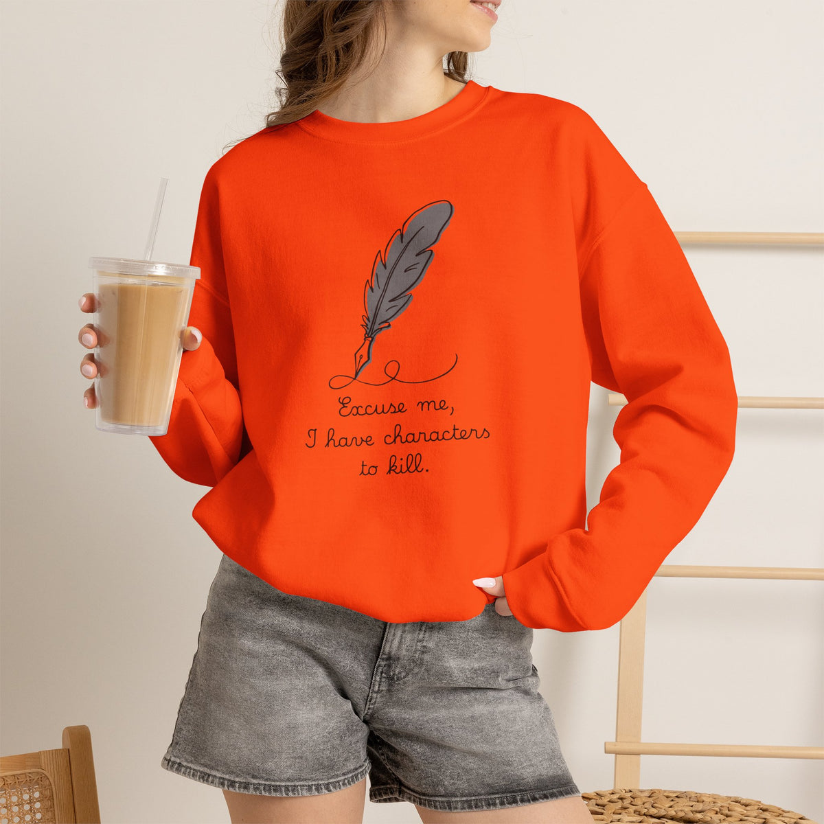 Excuse Me Crewneck