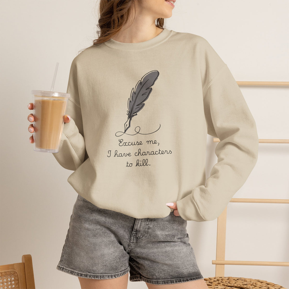 Excuse Me Crewneck