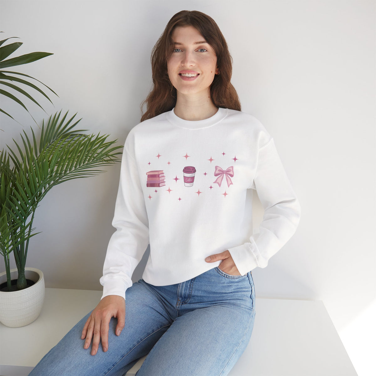 Pink Starlight Crewneck