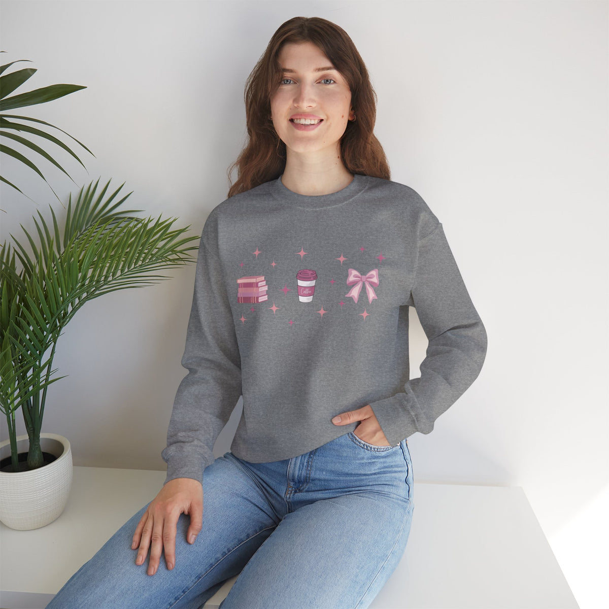 Pink Starlight Crewneck