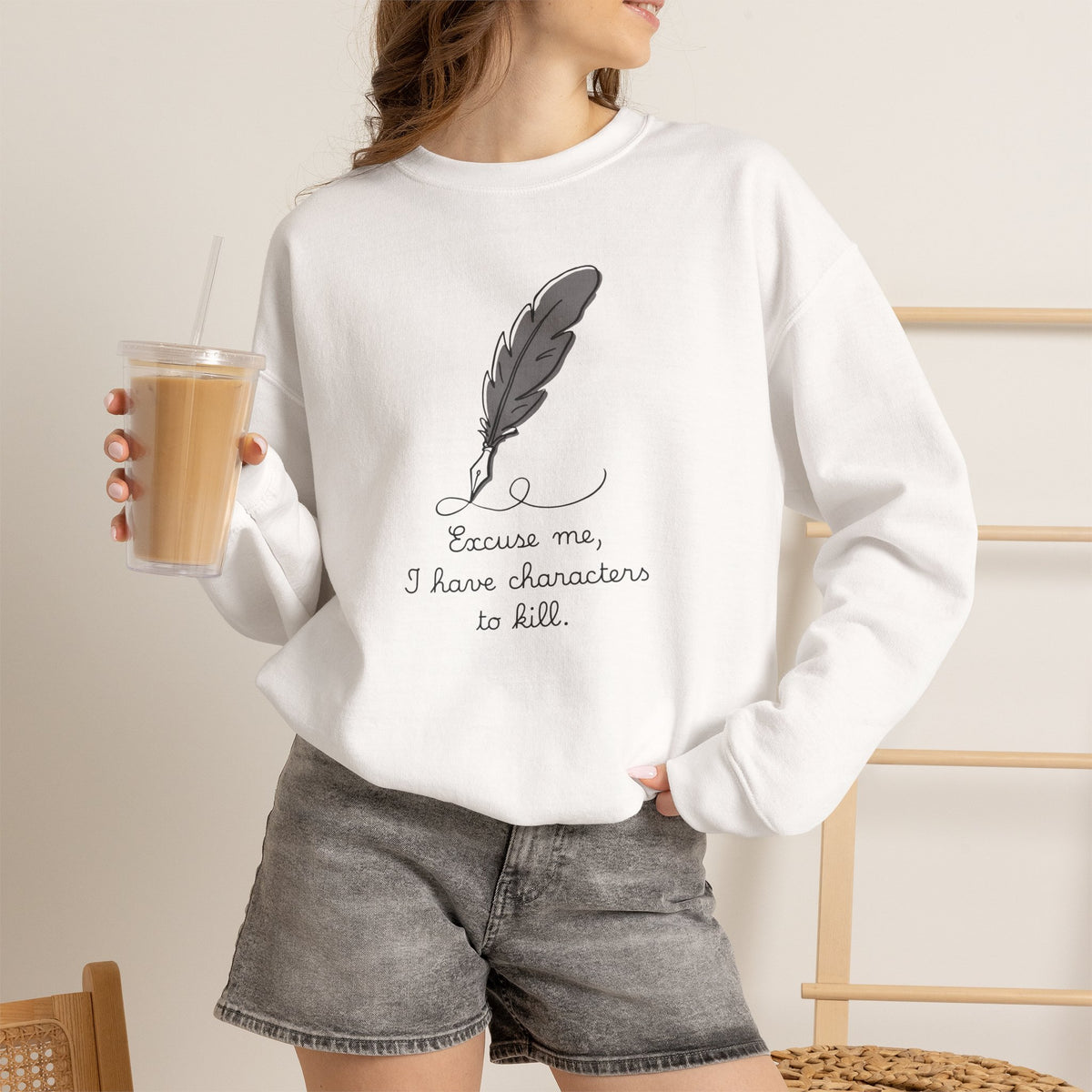 Excuse Me Crewneck