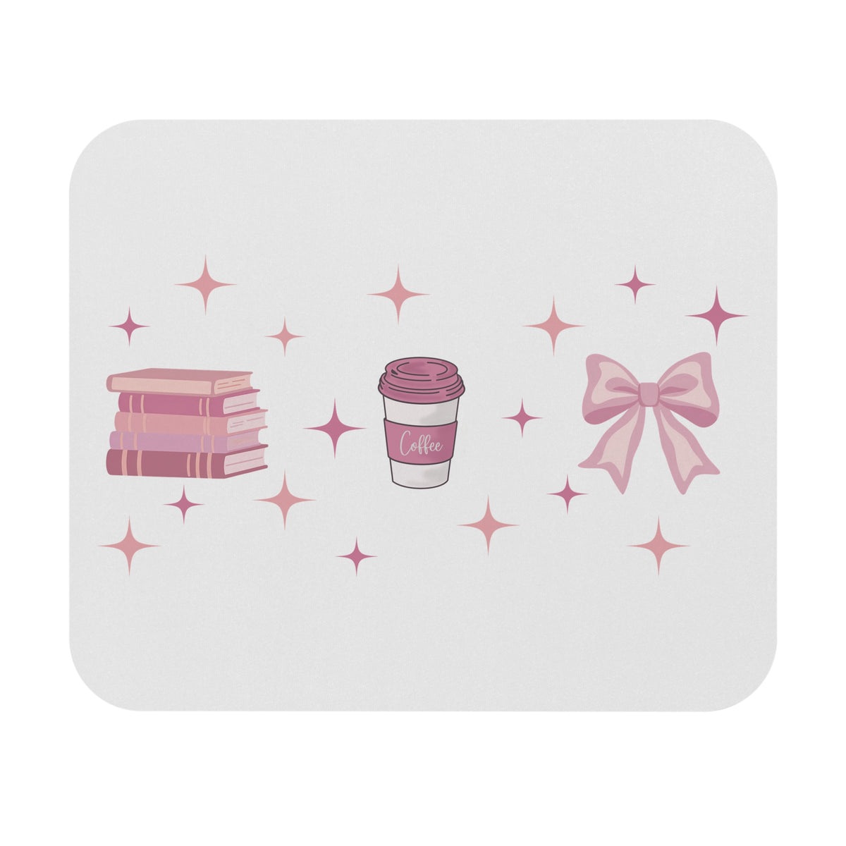 Pink Starlight Mouse Pad
