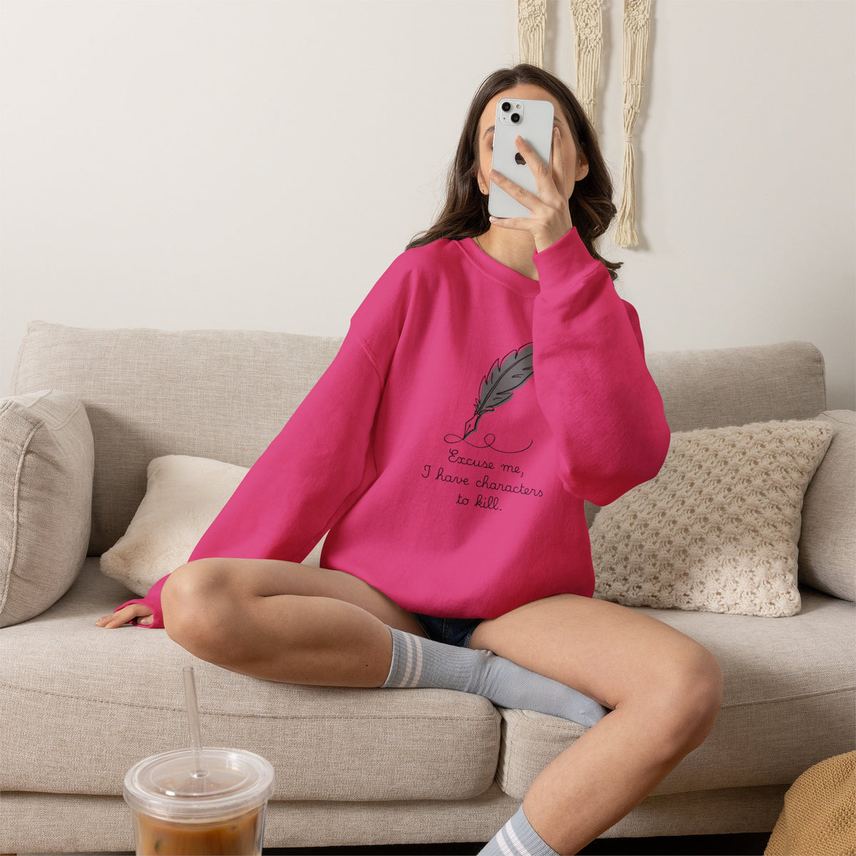 Excuse Me Crewneck