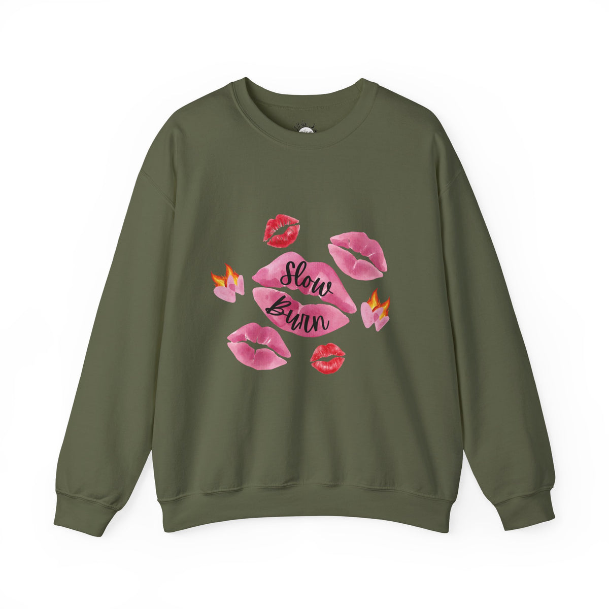Kiss “Slow Burn” Trope Crewneck