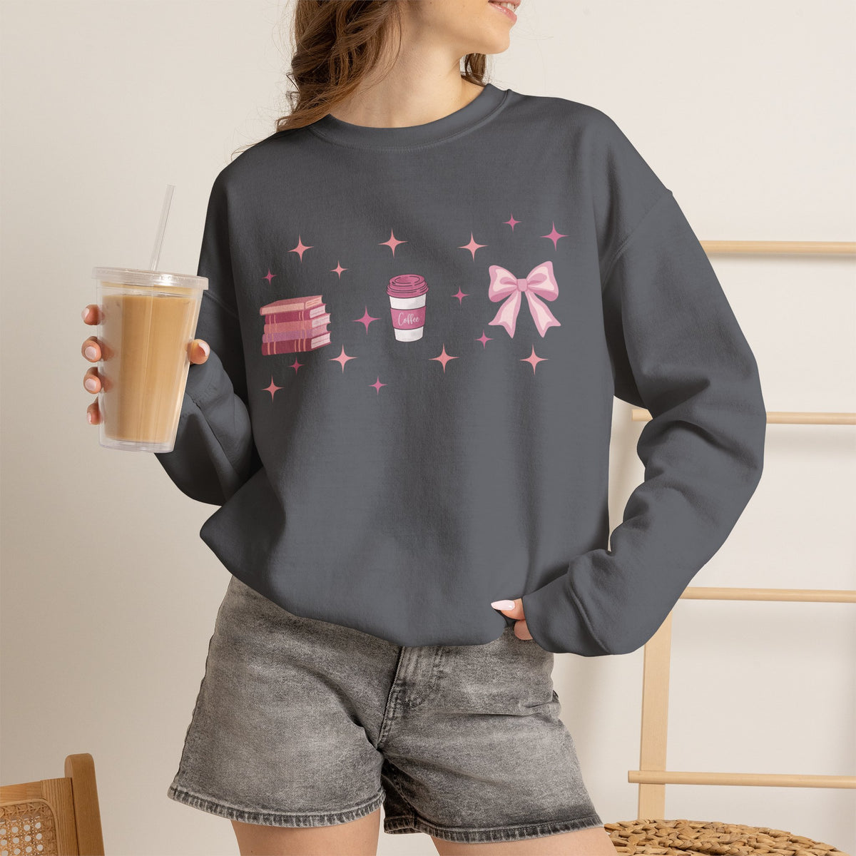 Pink Starlight Crewneck