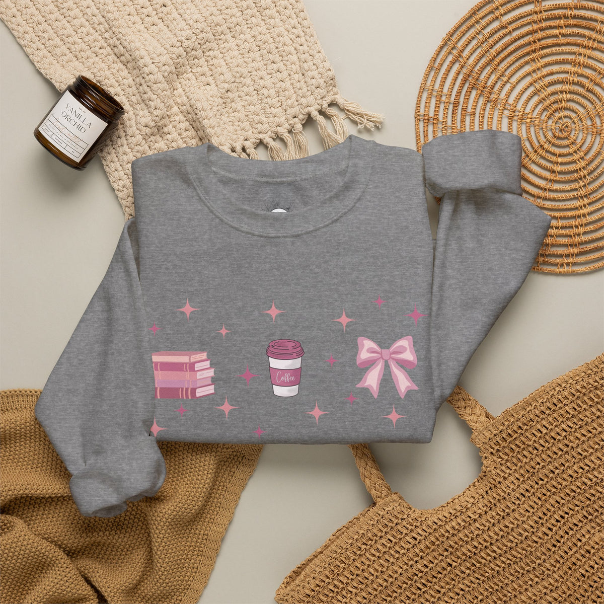 Pink Starlight Crewneck