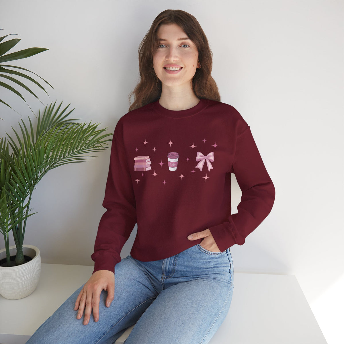 Pink Starlight Crewneck