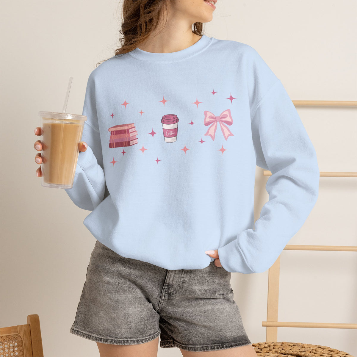 Pink Starlight Crewneck