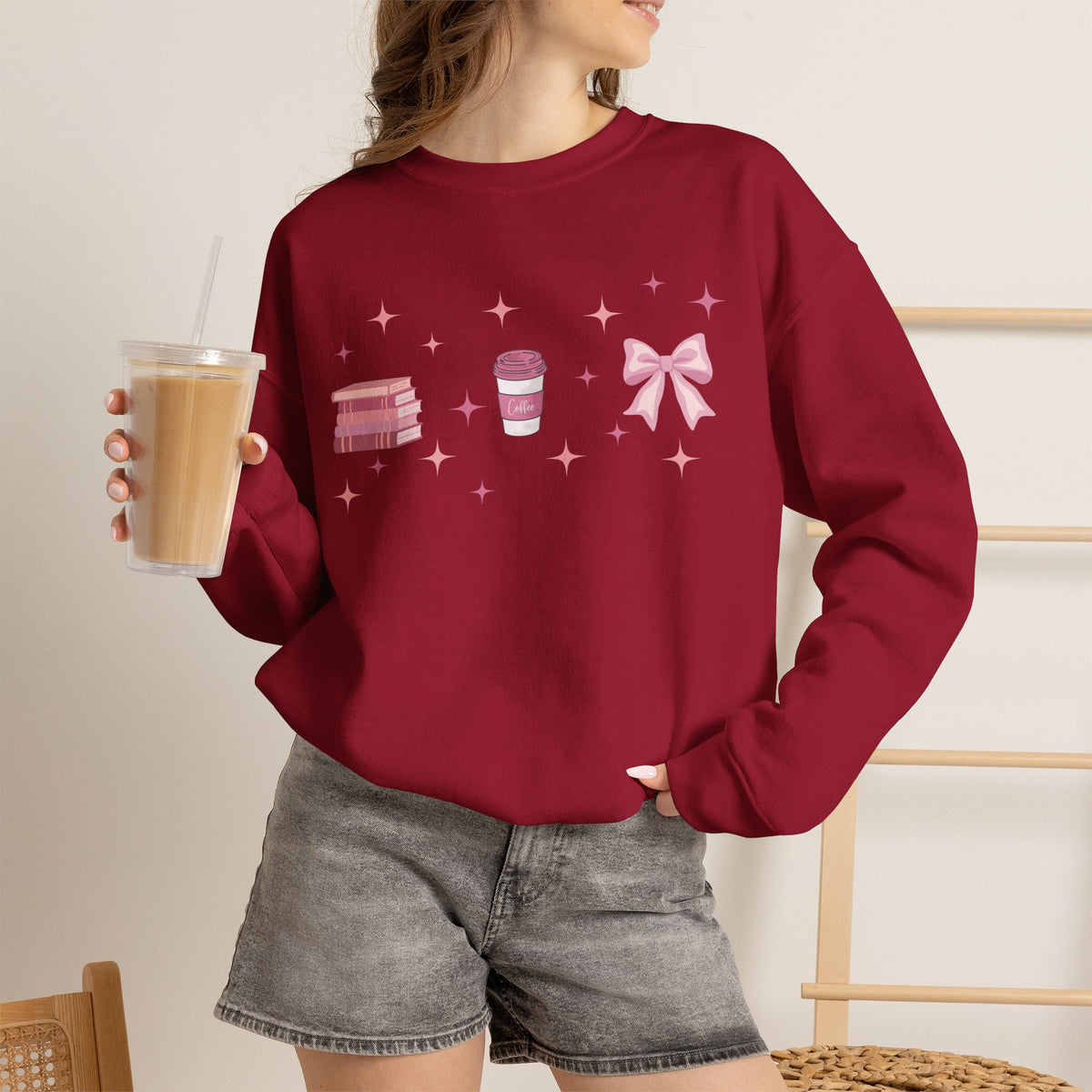 Pink Starlight Crewneck