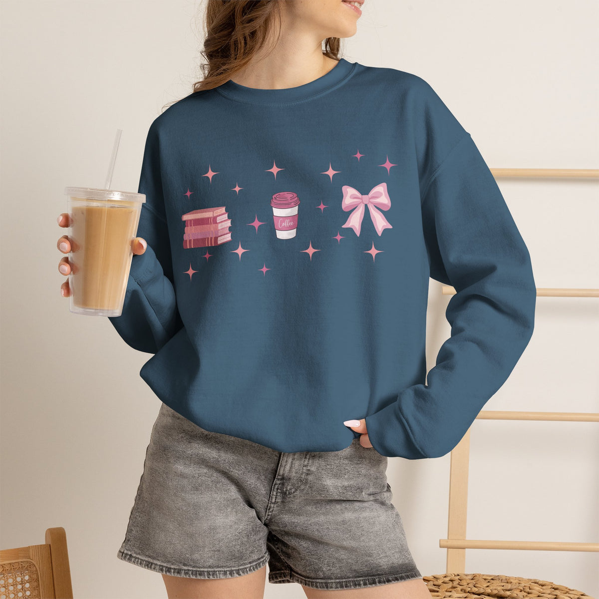 Pink Starlight Crewneck