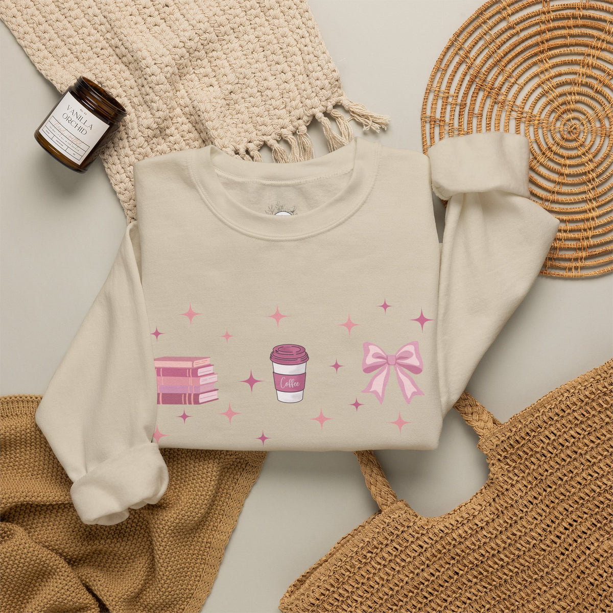 Pink Starlight Crewneck