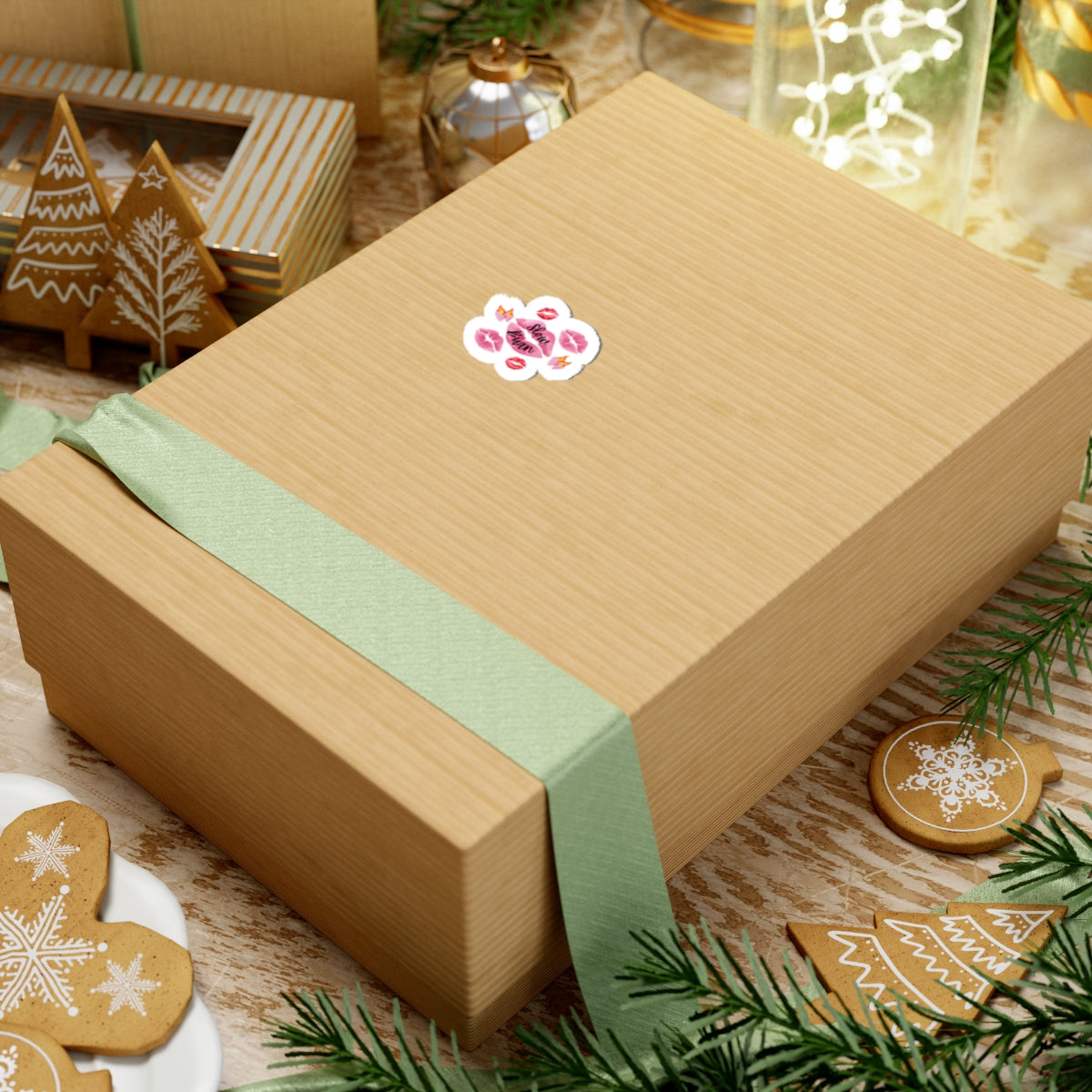 Kiss “Slow Burn” Sticker