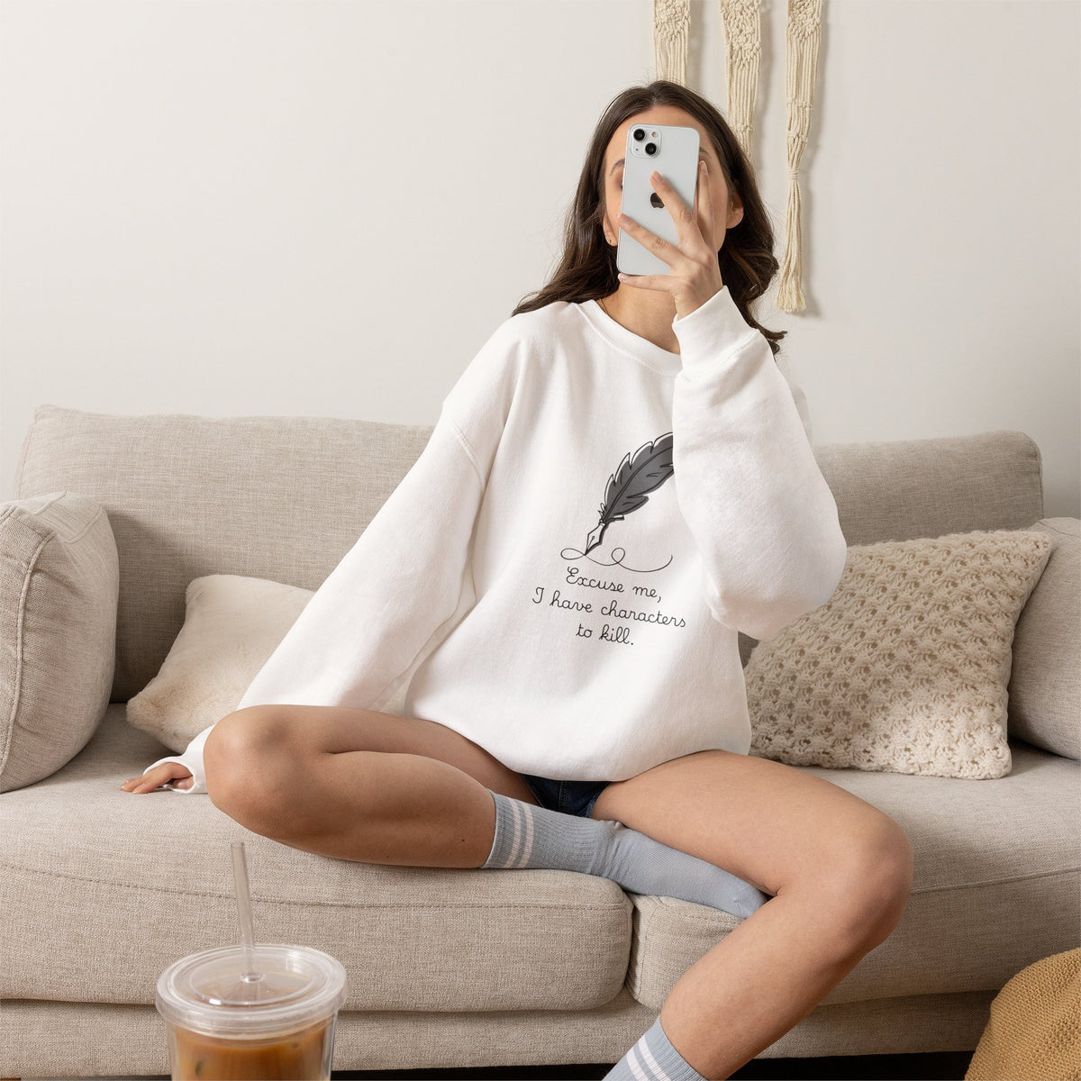 Excuse Me Crewneck