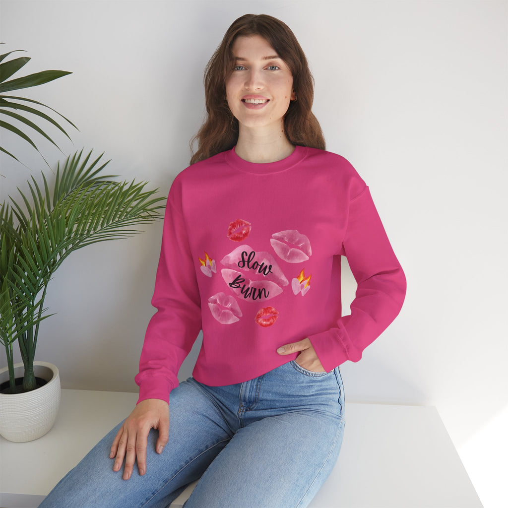 Kiss “Slow Burn” Trope Crewneck