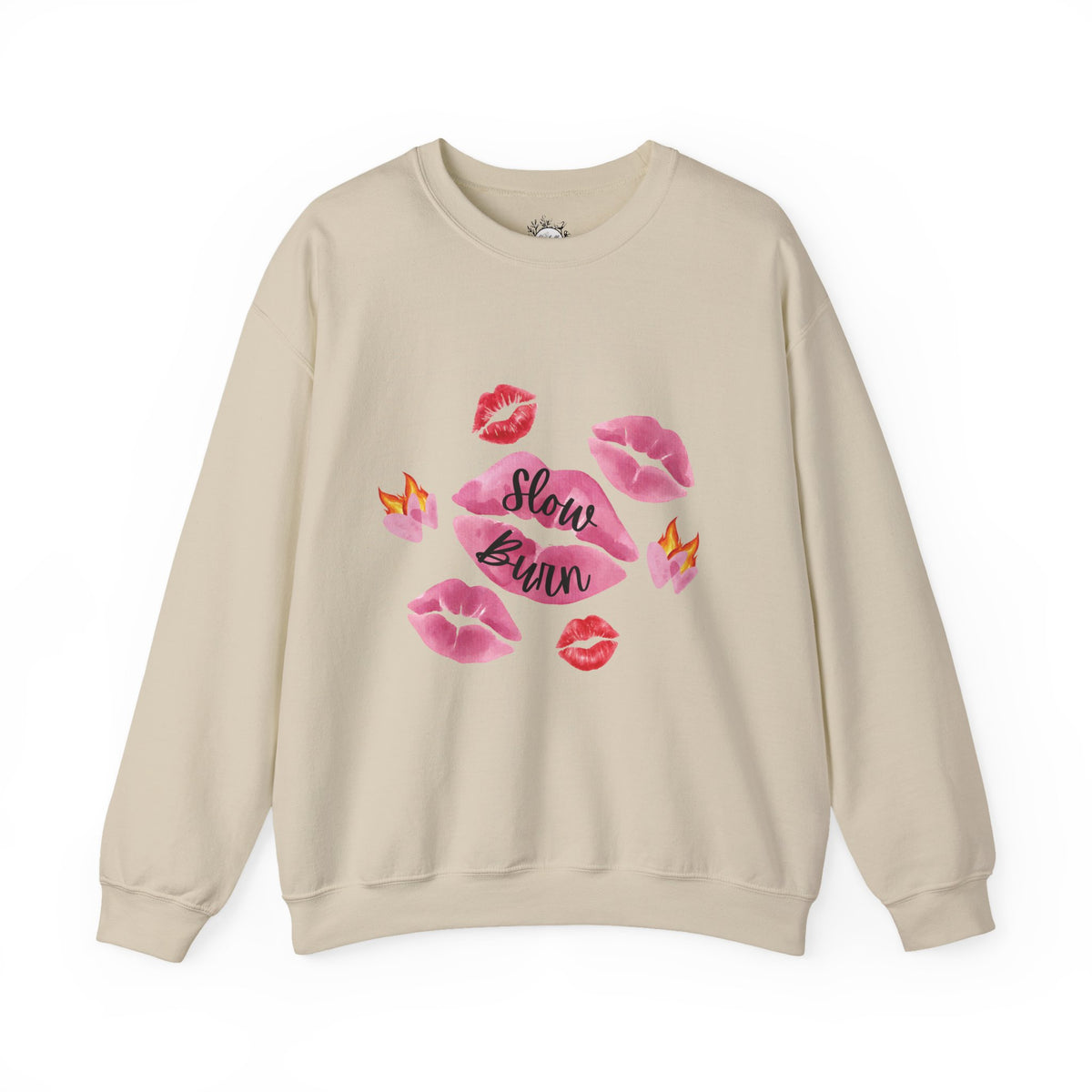 Kiss “Slow Burn” Trope Crewneck