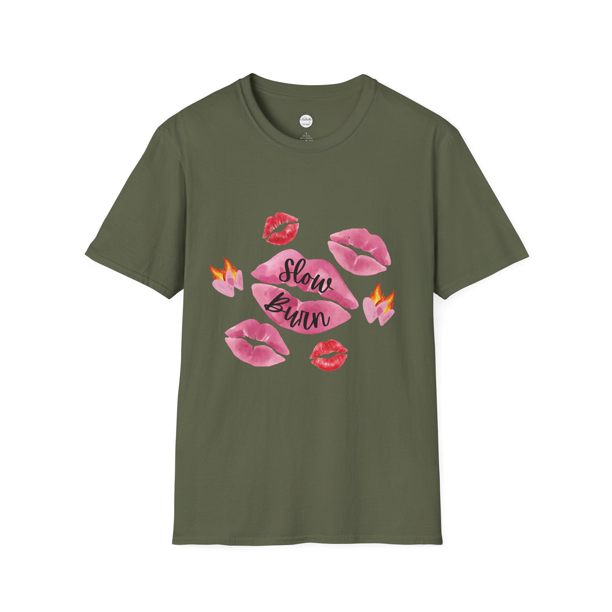 Kiss “Slow Burn” Trope T-Shirt