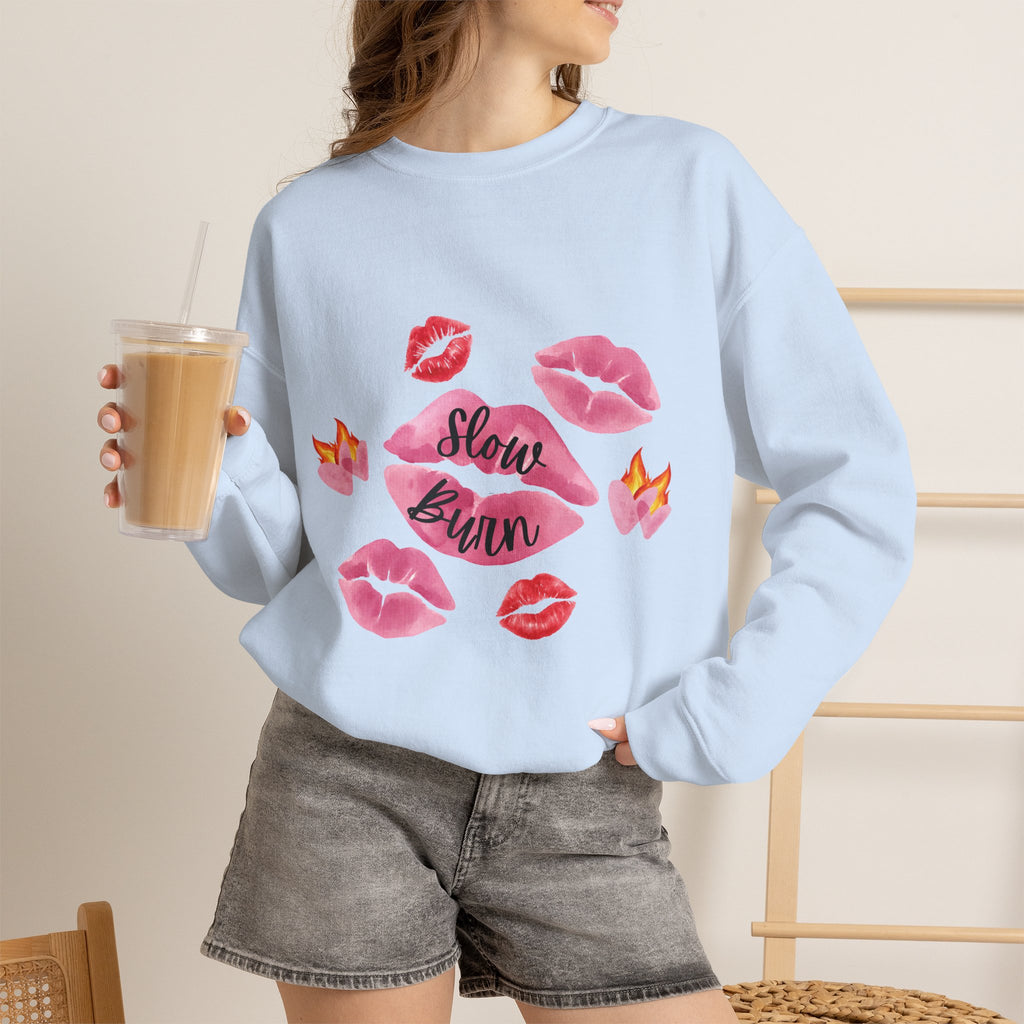 Kiss “Slow Burn” Trope Crewneck