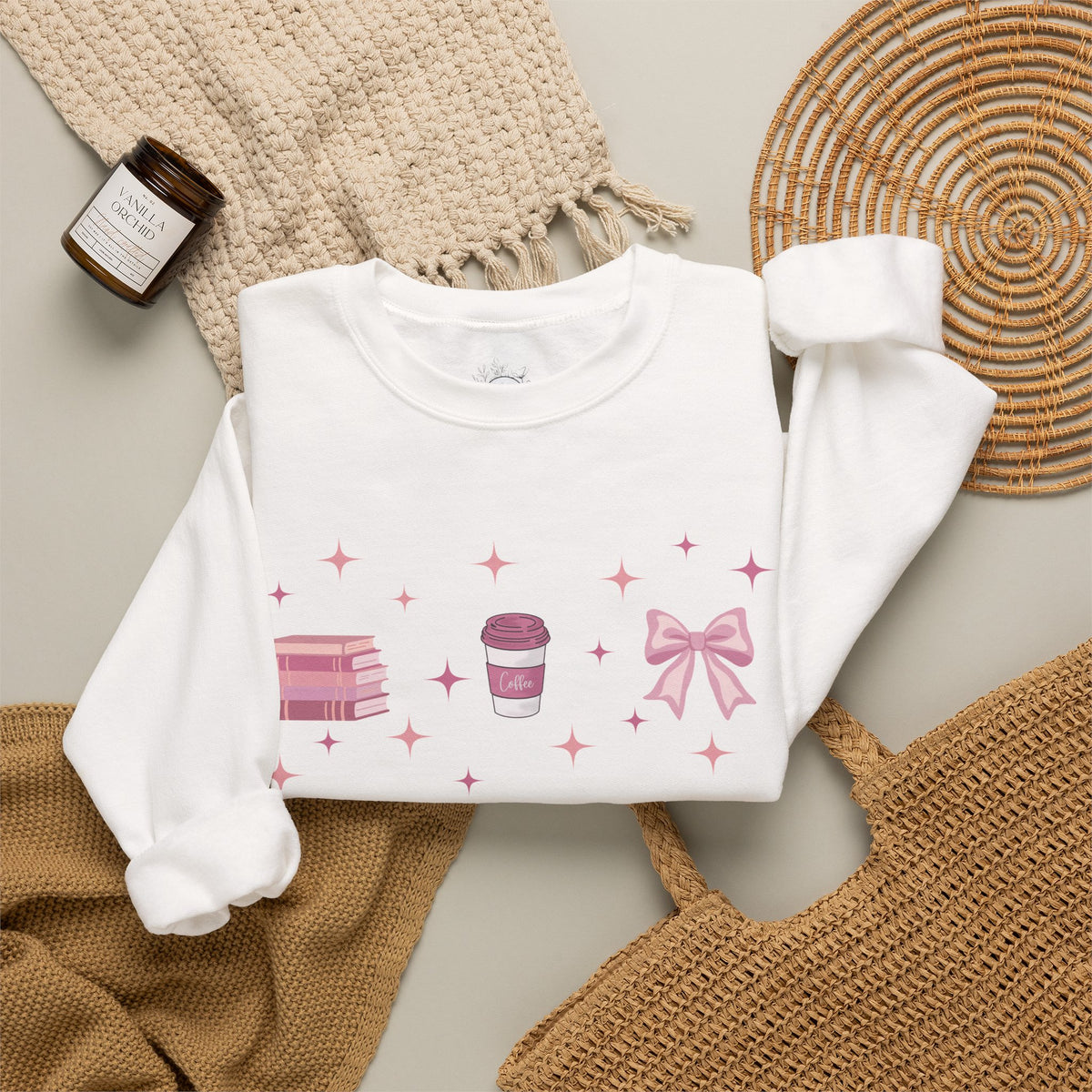 Pink Starlight Crewneck