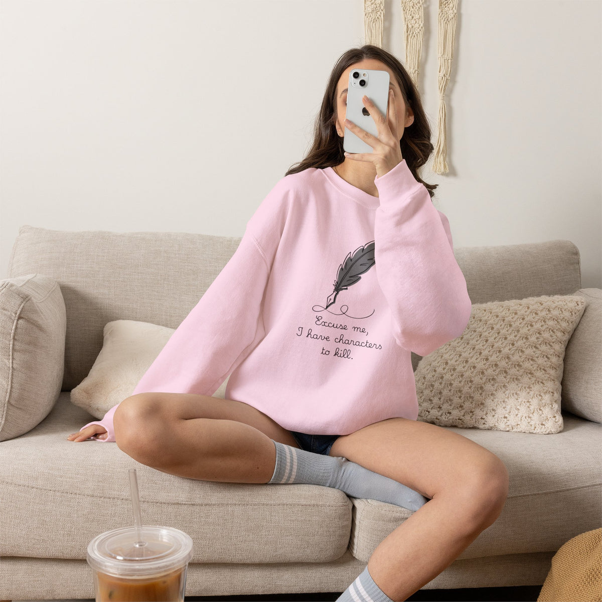 Excuse Me Crewneck