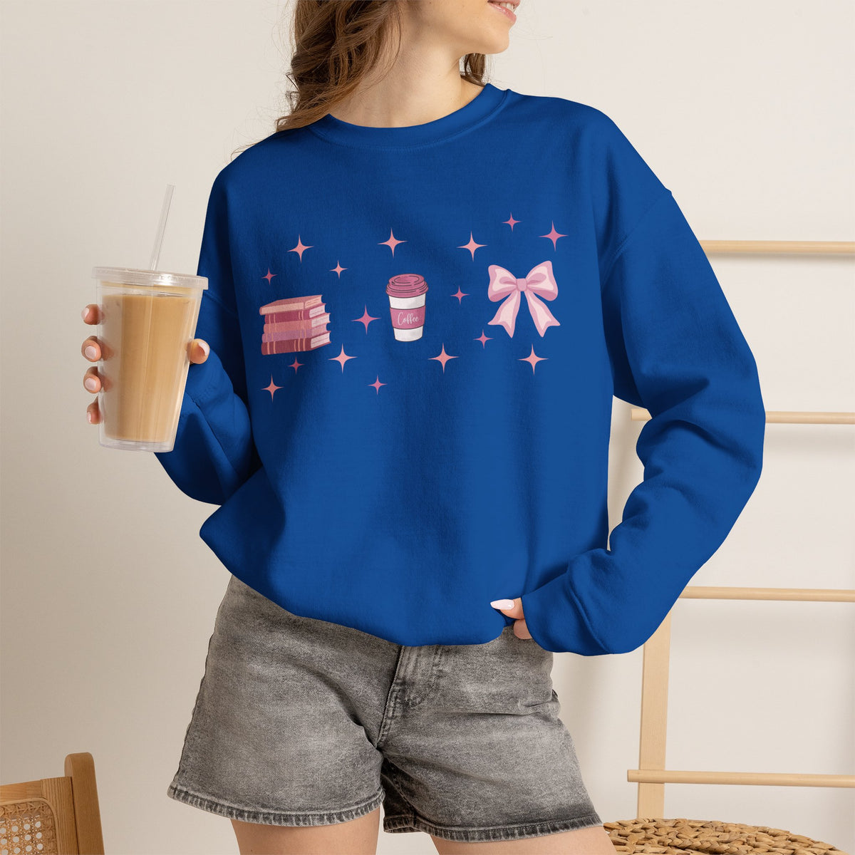 Pink Starlight Crewneck