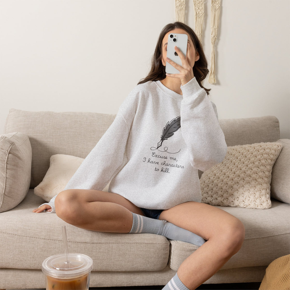 Excuse Me Crewneck