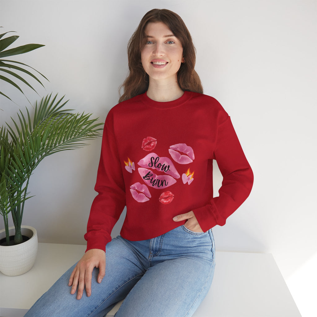 Kiss “Slow Burn” Trope Crewneck