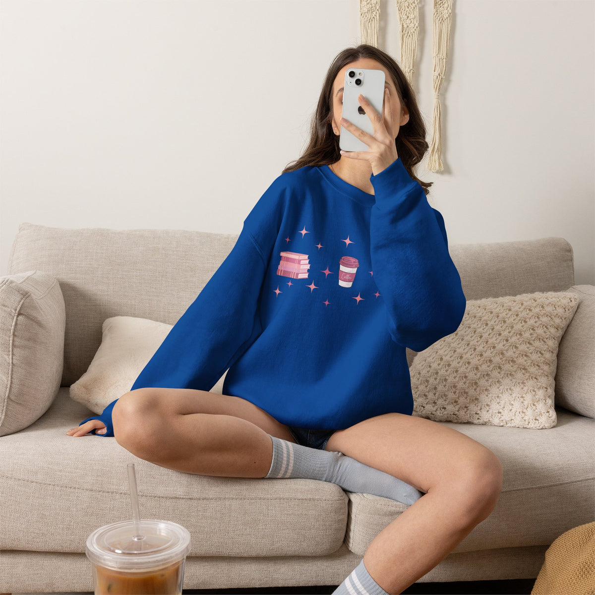 Pink Starlight Crewneck