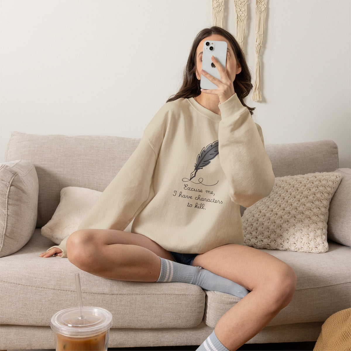 Excuse Me Crewneck