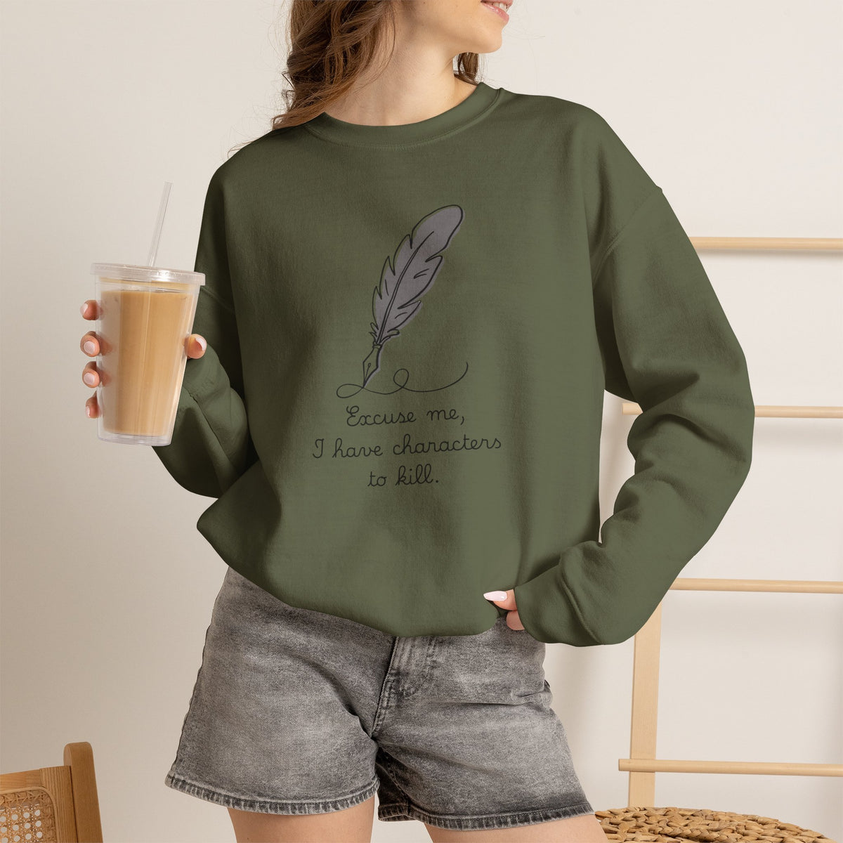 Excuse Me Crewneck
