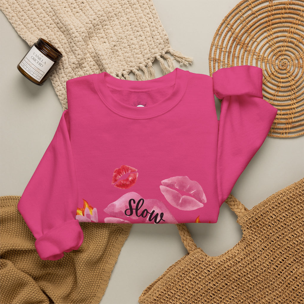 Kiss “Slow Burn” Trope Crewneck