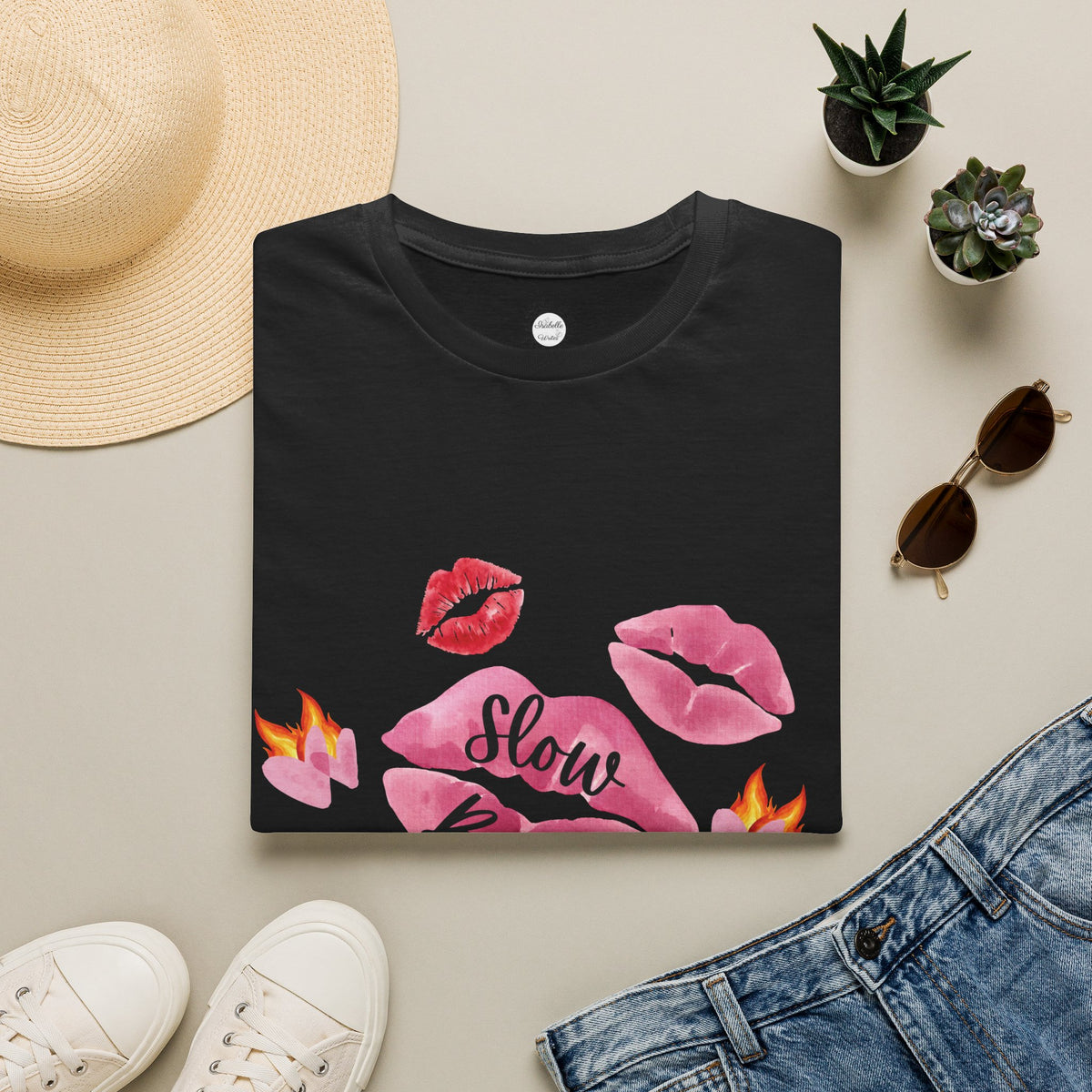 Kiss “Slow Burn” Trope T-Shirt