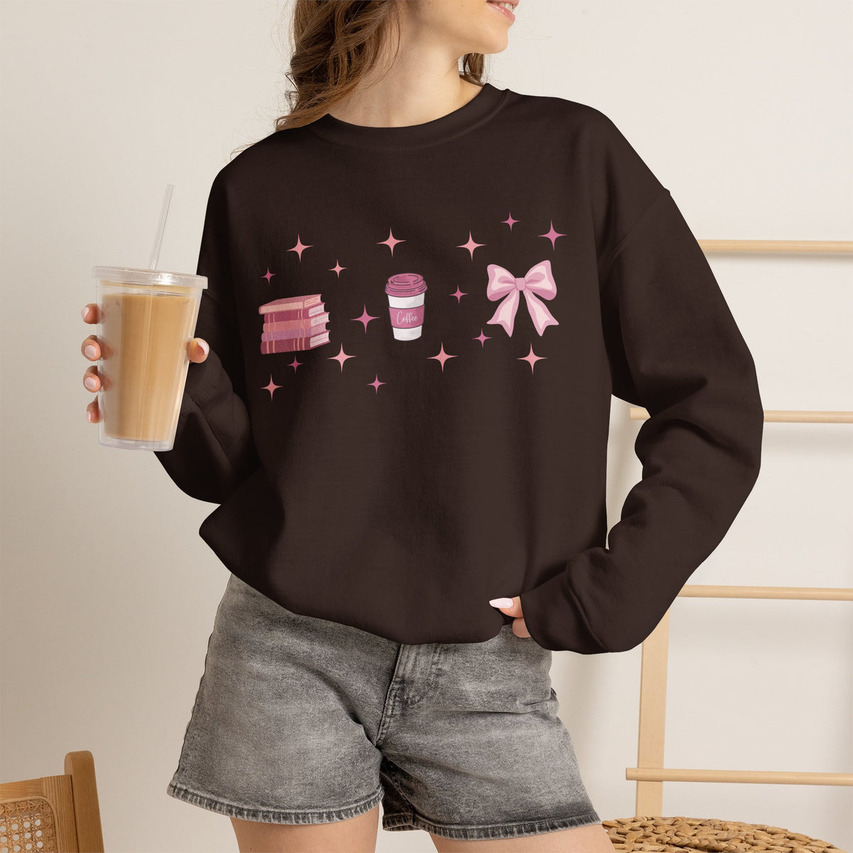 Pink Starlight Crewneck