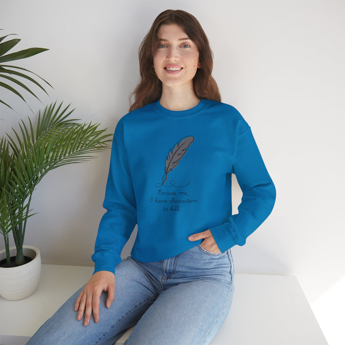 Excuse Me Crewneck
