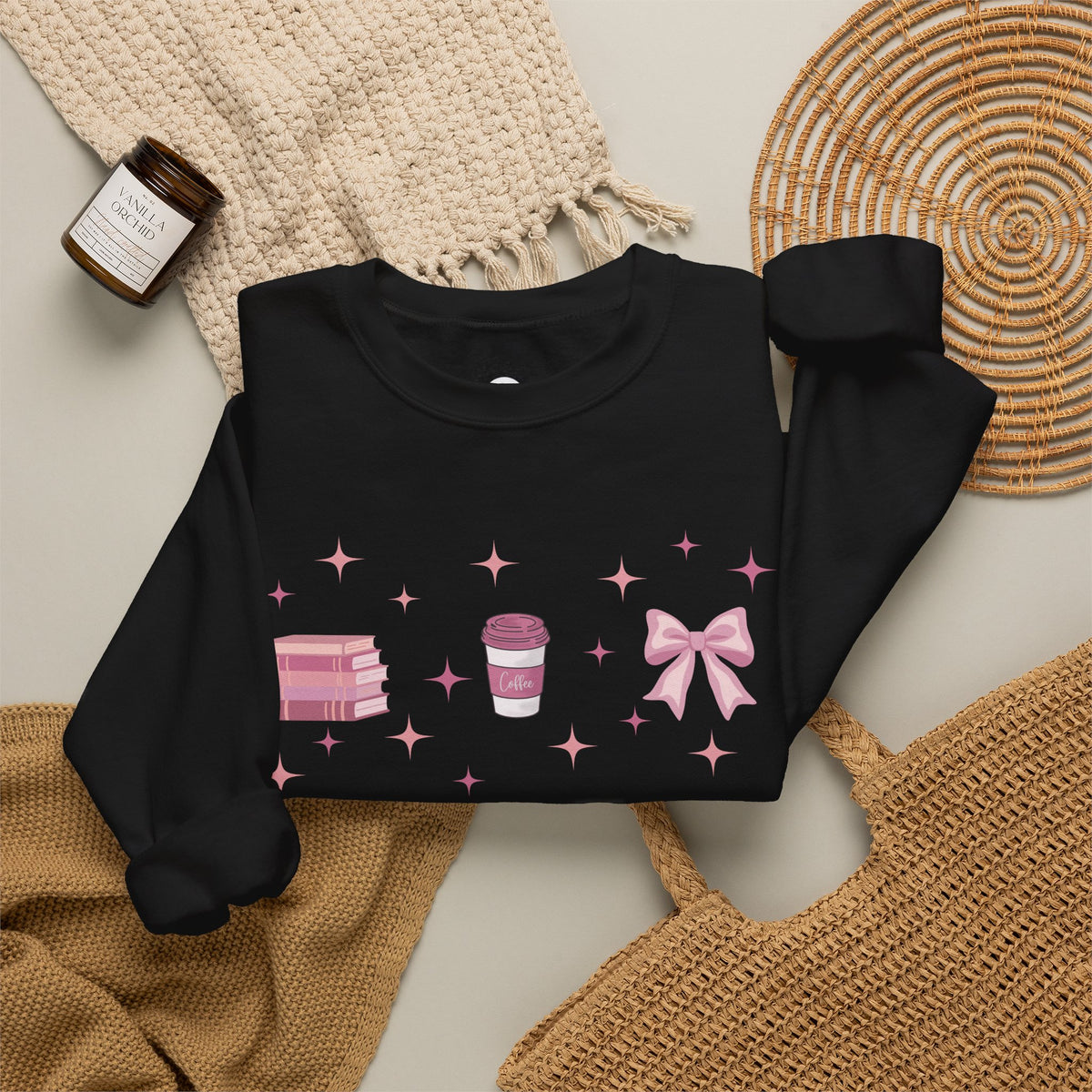 Pink Starlight Crewneck