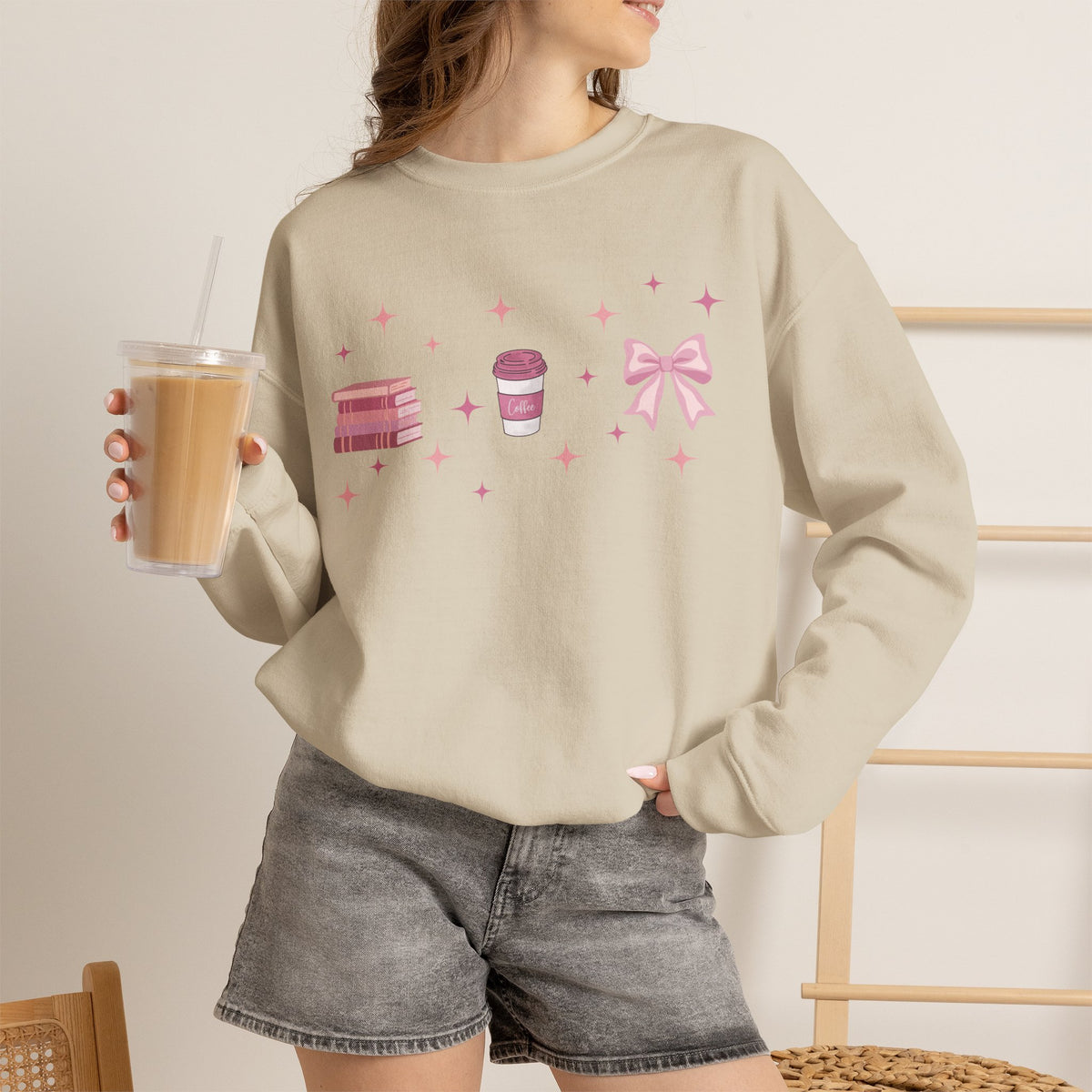 Pink Starlight Crewneck