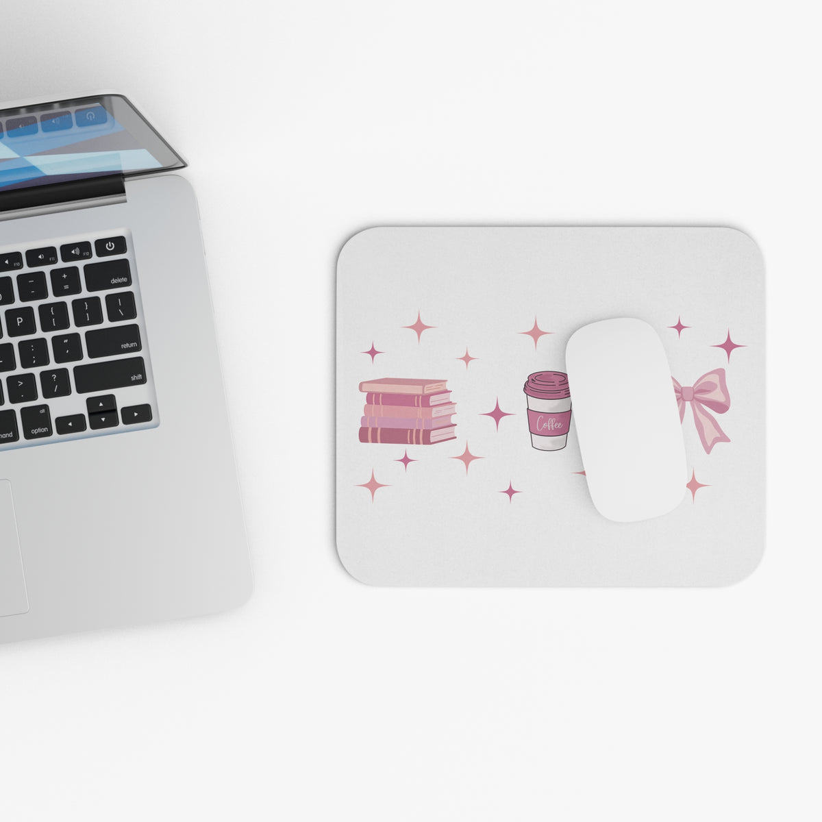 Pink Starlight Mouse Pad